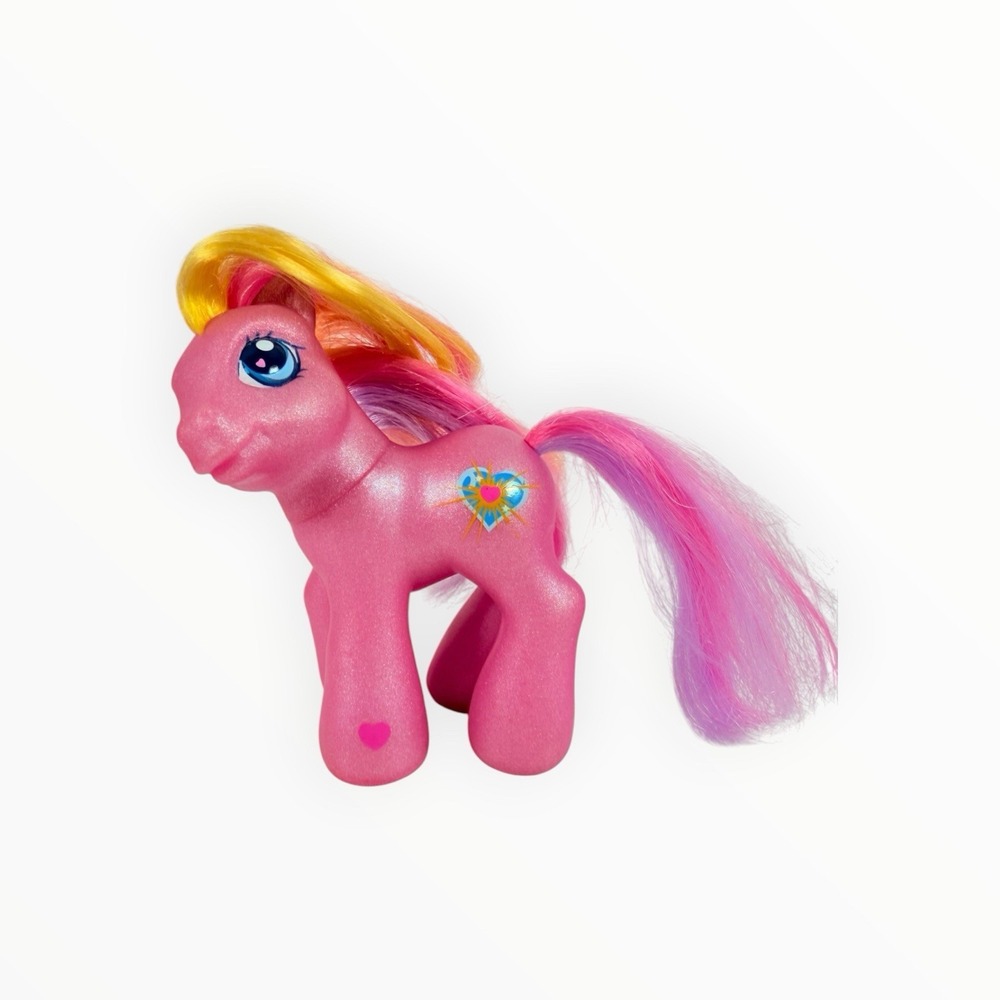 Vintage 2002 My Little Pony MLP G3 Baby Pink Sunsparkle